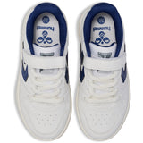 Hummel White/Blue St Power Play Jr Sneakers