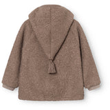 Mini A ture Grey Brown Matliff Teddyfleece Jacket. GRS