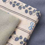 That's Mine Bell Flower Bora Muslin Cloth 3-Pack