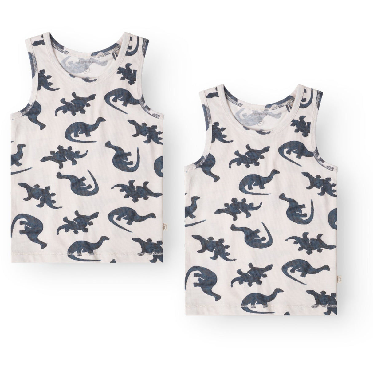 That's Mine Mono Dino Emil Tanktop 2-Pack