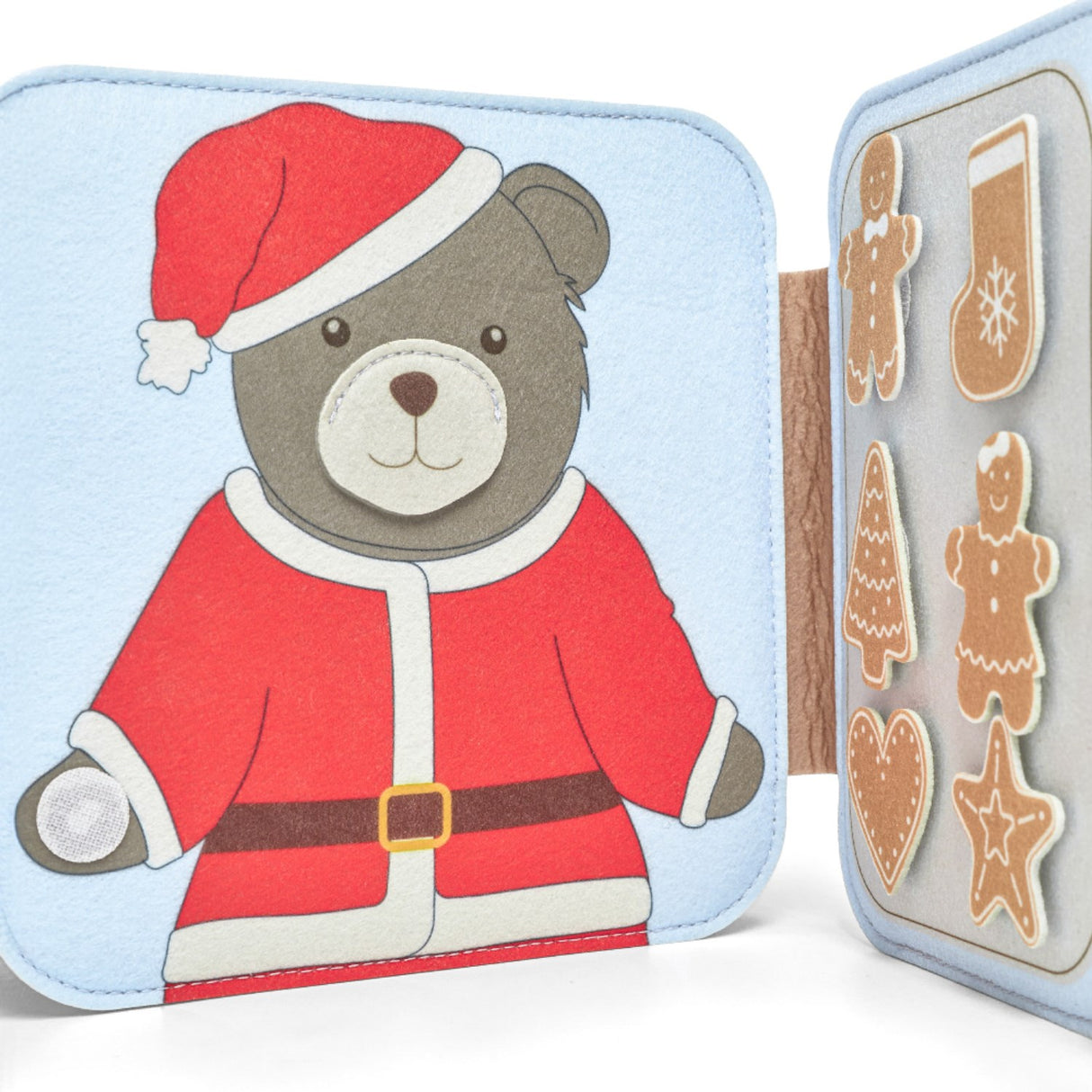 That's Mine Christmas Bear Emory Felt Activity Book