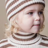 That's Mine Brown Stripe Ivan Neckwarmer