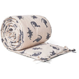 That's Mine Mono Dino Lotus Bed Bumper