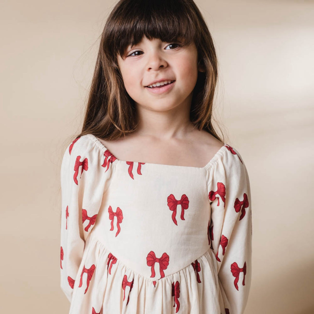 That's Mine Rouge Boucle Sarah Dress