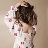 That's Mine Rouge Boucle Sarah Dress