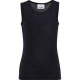Hummel Black Jr Wool Rib Top S/L
