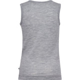 Hummel Grey Melange Jr Wool Rib Top S/L