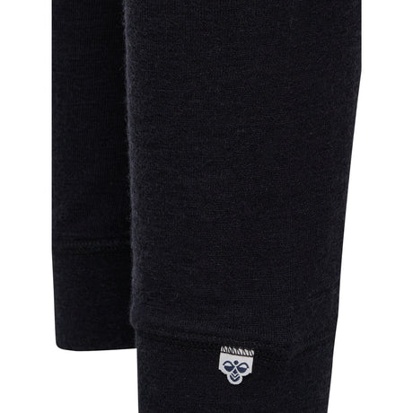 Hummel Black Jr Wool Rib Tights