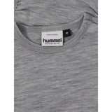 Hummel Grey Melange Mini Wool Rib Body L/S