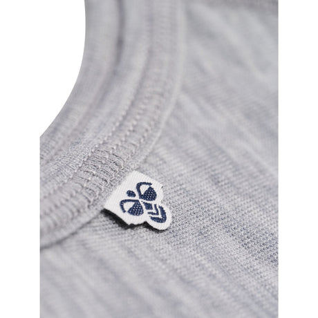 Hummel Grey Melange Mini Wool Rib Hat