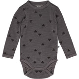 Hummel Charcoal Gray Mini Wool Body L/S