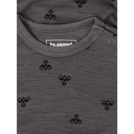 Hummel Charcoal Gray Mini Wool Body L/S