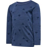 Hummel Vintage Indigo Mini Wool T-Shirt L/S
