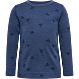 Hummel Vintage Indigo Mini Wool T-Shirt L/S