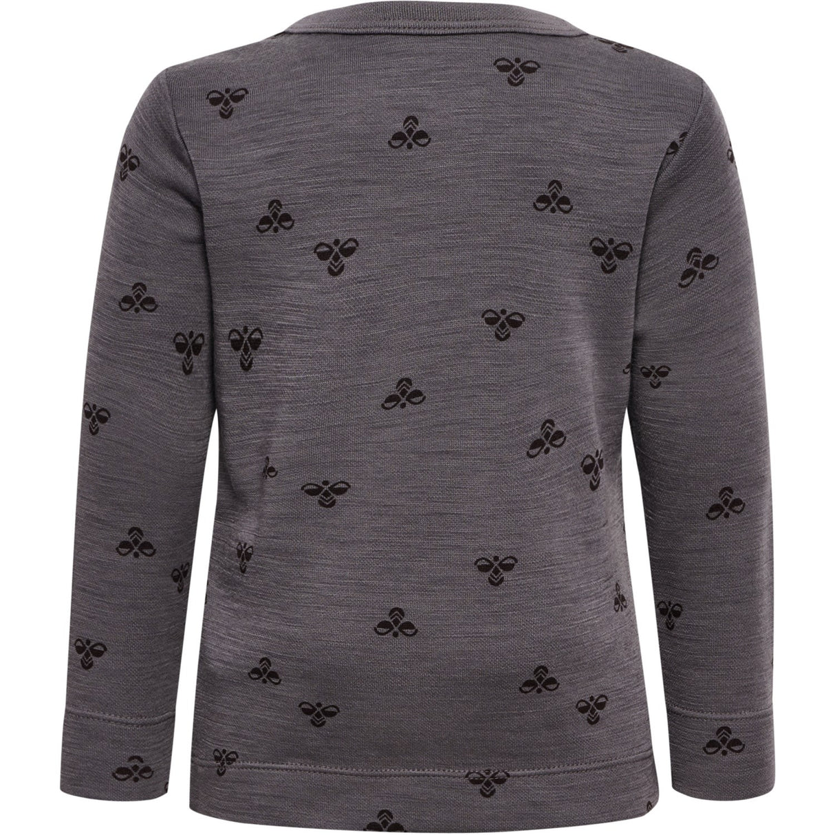Hummel Charcoal Gray Mini Wool T-Shirt L/S