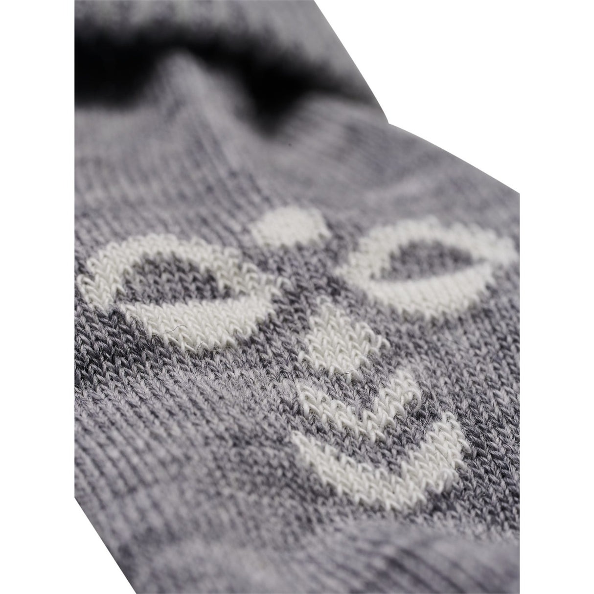 Hummel Grey Melange Mini Wool Socks