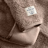 Mini A ture Grey Brown Matadel Teddyfleece Jumpsuit. GRS