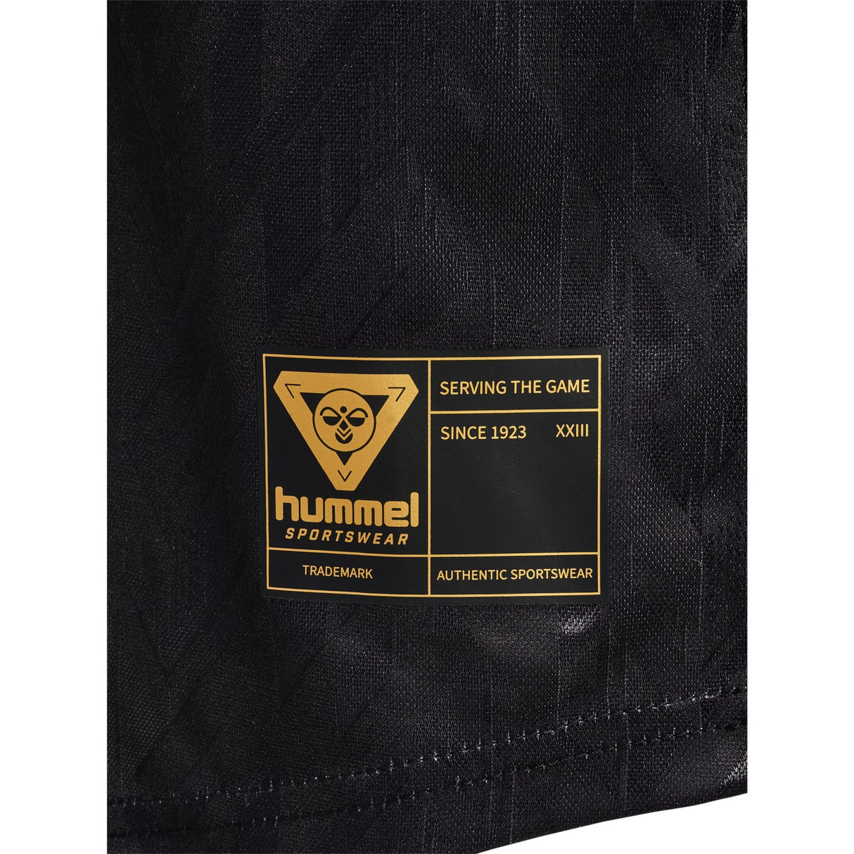 Hummel Black Jr Loose Bay Soccer Jersey L/S