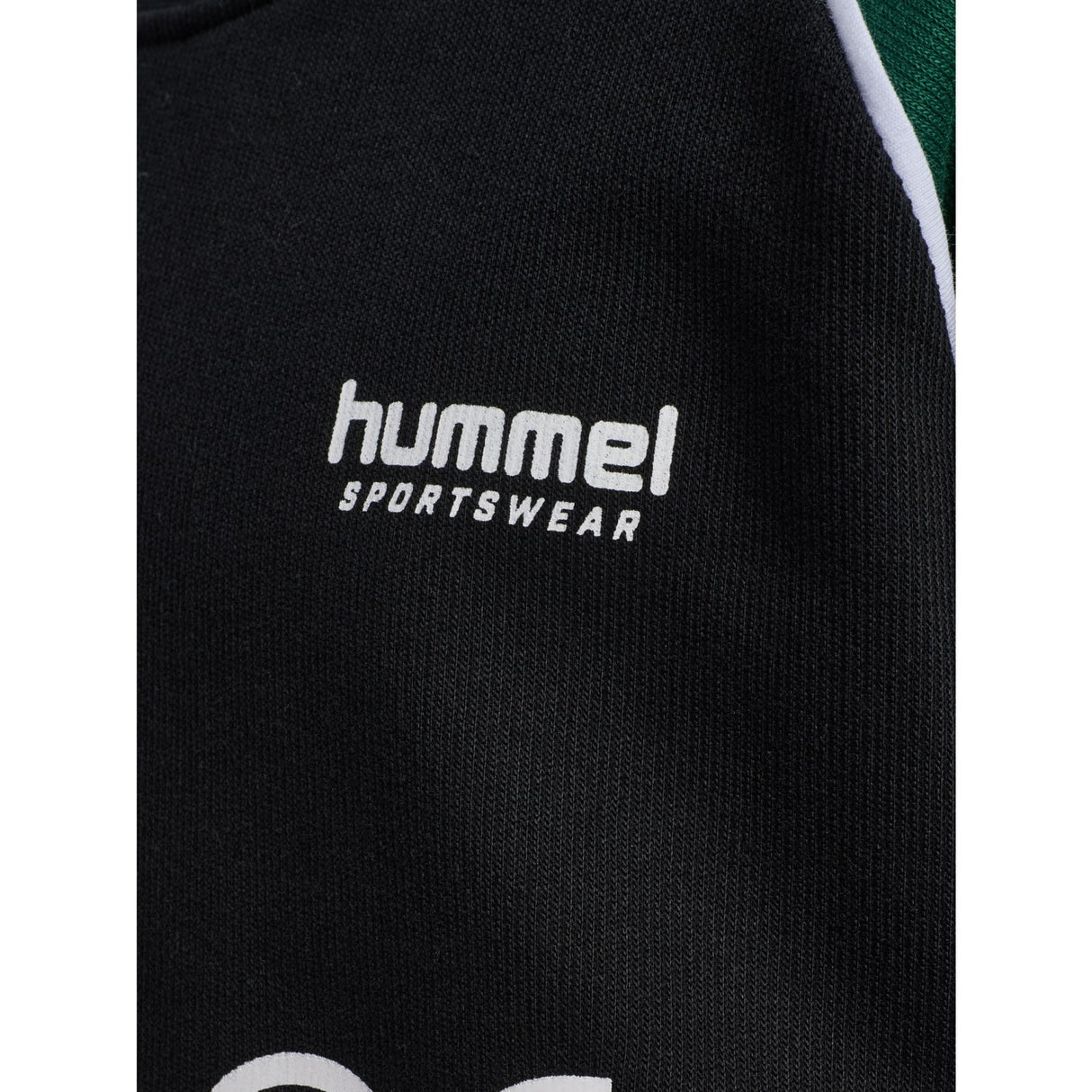Hummel Dark Green Jr Oversized Crew Hsw