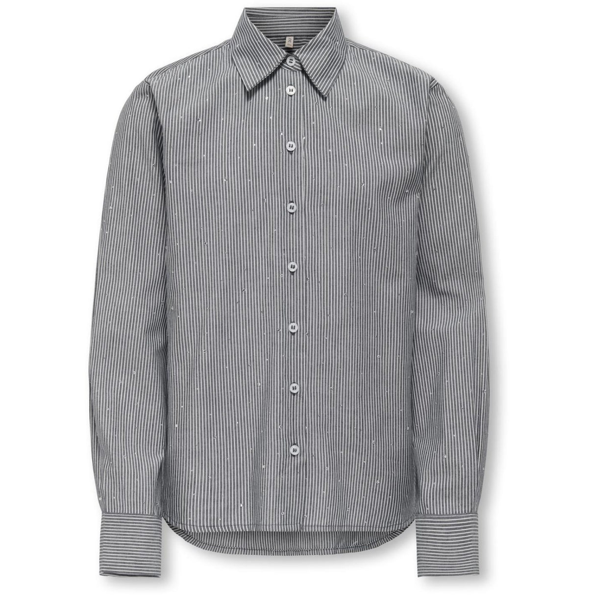 kids ONLY Bright White Naval Academy Kogsiv Life Ls Rhinestone Shirt Cp Wvn