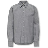 kids ONLY Bright White Naval Academy Kogsiv Life Ls Rhinestone Shirt Cp Wvn