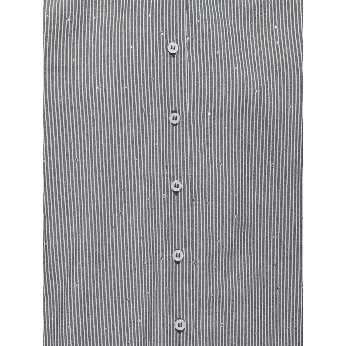 kids ONLY Bright White Naval Academy Kogsiv Life Ls Rhinestone Shirt Cp Wvn