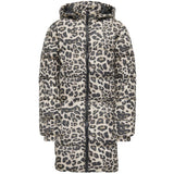 kids ONLY Silver Mink Leo Kogdalia Puffer Aop Jacket Cs Otw