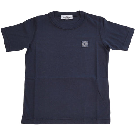 Stone Island Navy Blue Ss T-Shirt