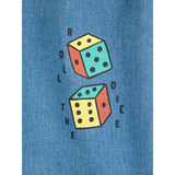 Bobo Choses Navy Blue Roll The Dice Light Denim Pants