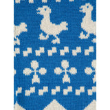 Bobo Choses Blue Farm All Over Knitted Pants