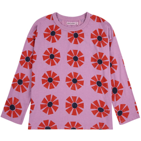 Bobo Choses Purple Kaleidoscope All Over T-Shirt