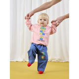 Bobo Choses Navy Blue Roll The Dice Light Denim Pants