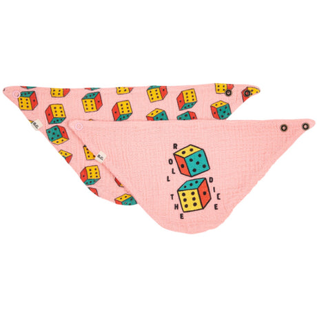 Bobo Choses Pink Roll The Dice Bib Set