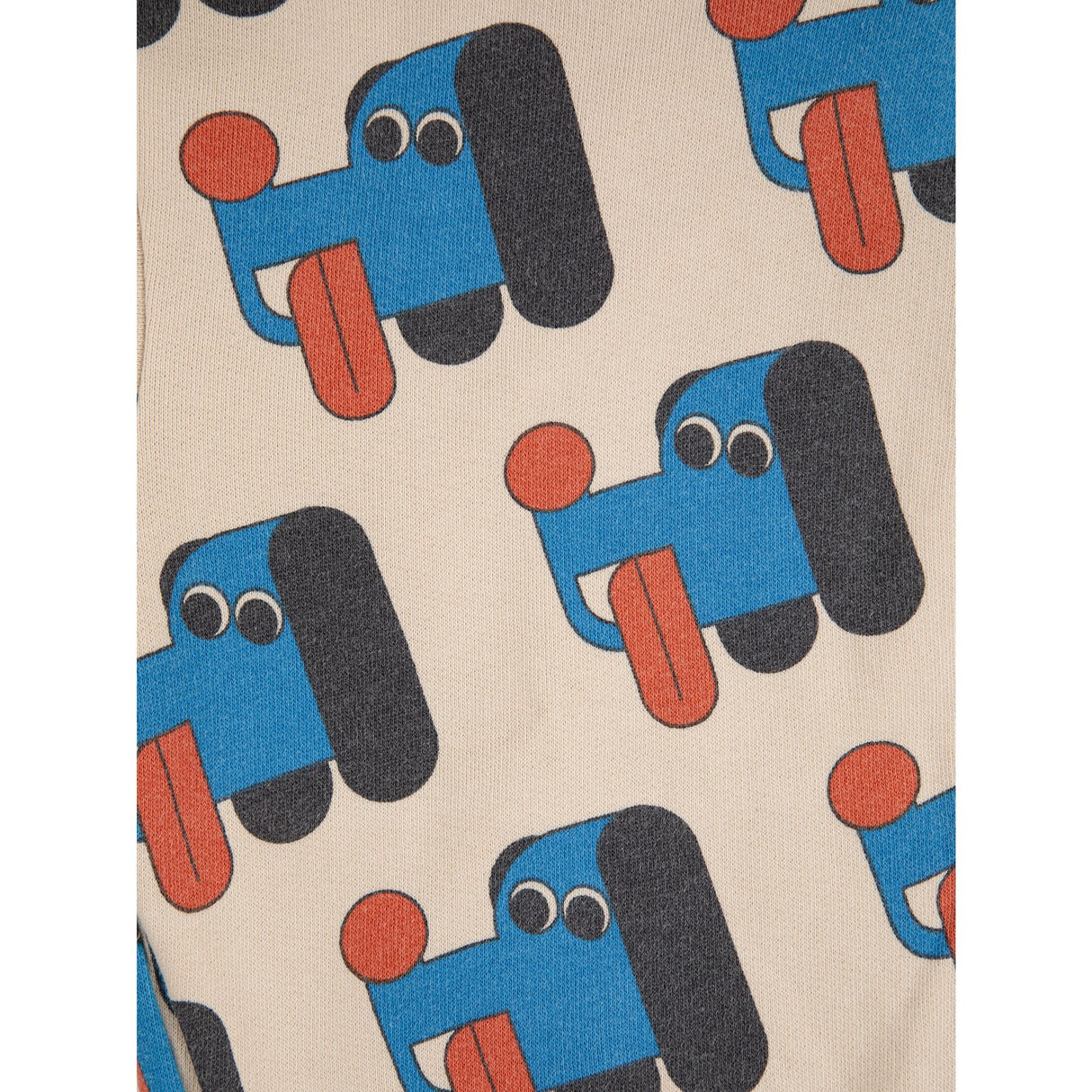 Bobo Choses Offwhite Doggy Mate All Over Zipped Hoodie