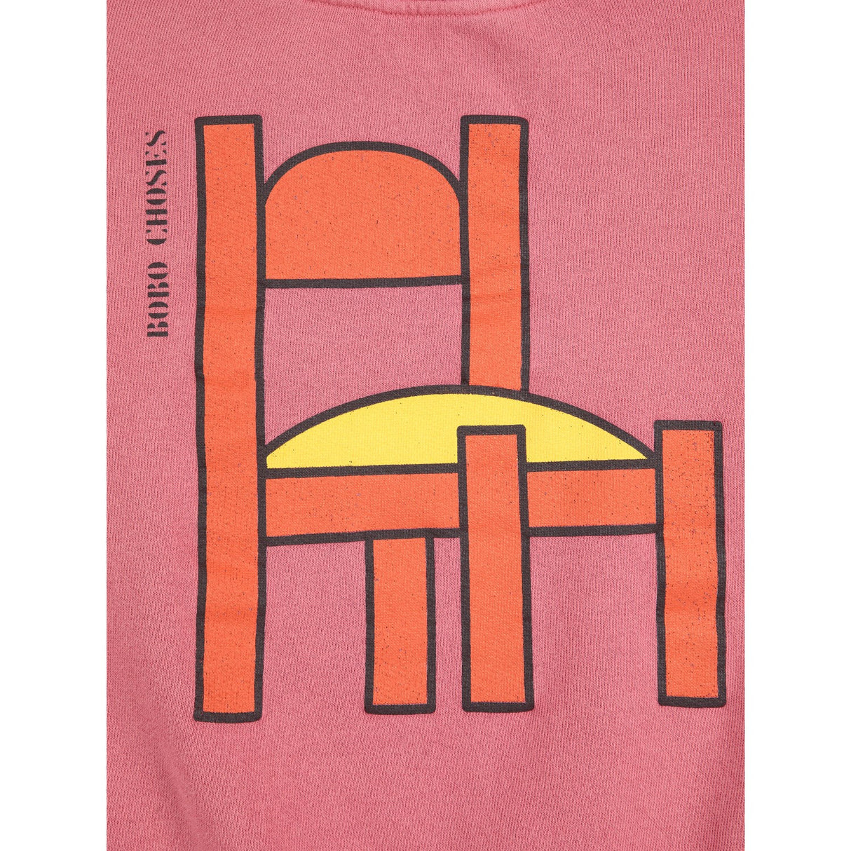 Bobo Choses Pink Chair Sweatshirt