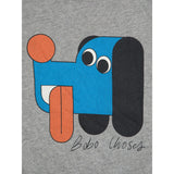 Bobo Choses Heather Grey Doggy Mate Sweatshirt