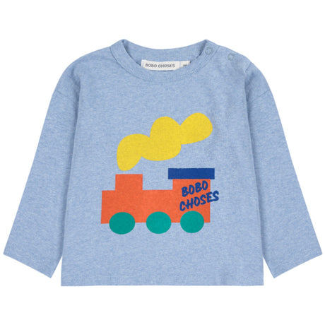 Bobo Choses Light Blue Bobo Choo Choo T-Shirt