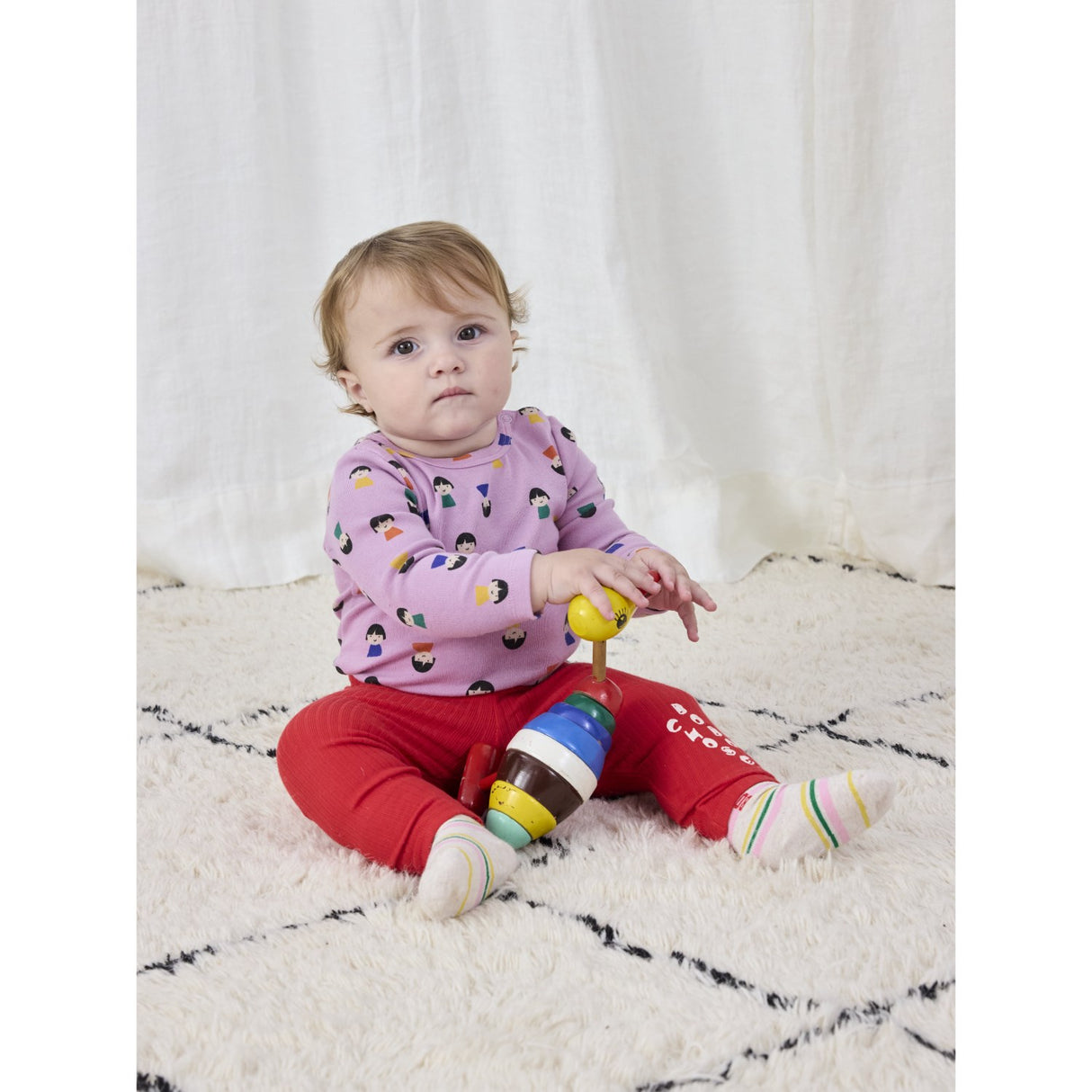 Bobo Choses Lavender Game Pawns All Over Body