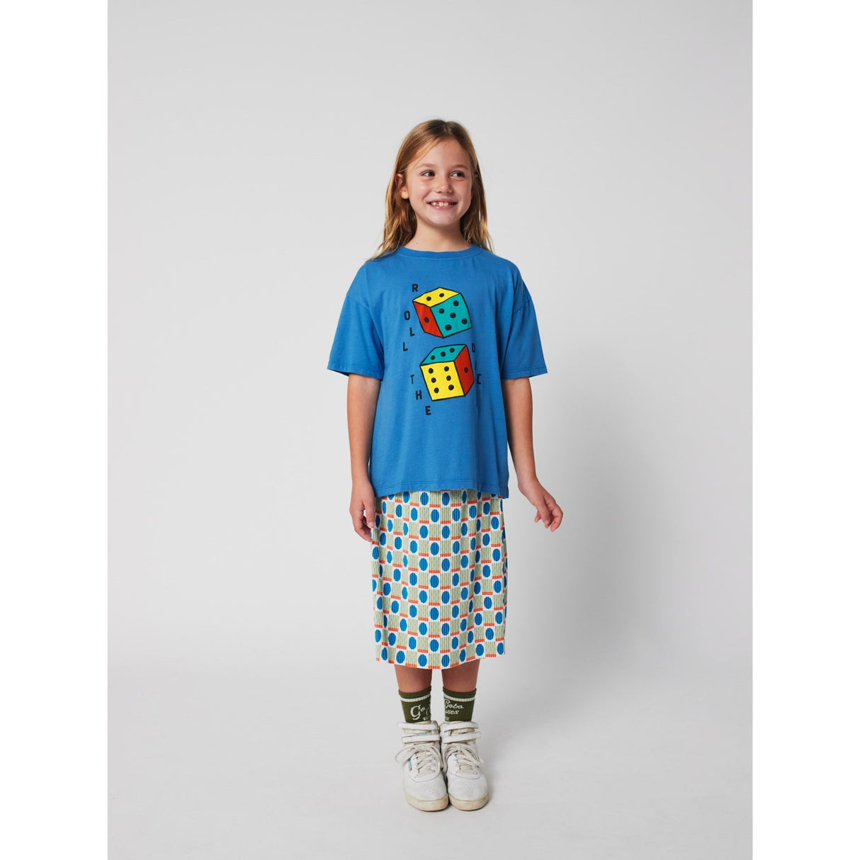 Bobo Choses Blue Roll The Dice T-Shirt