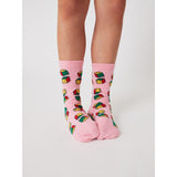 Bobo Choses Pink Dices All Over Short Socks