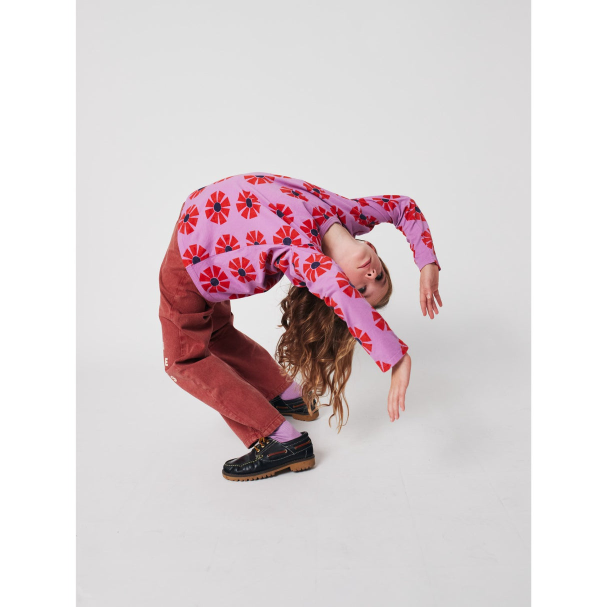 Bobo Choses Purple Kaleidoscope All Over T-Shirt