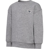 Hummel Grey Melange Mini Loose Crewneck Bee
