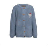 Hanevild Blue Blizzard Kaj Cardigan