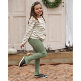 Hanevild Shale Green Tilde Pants