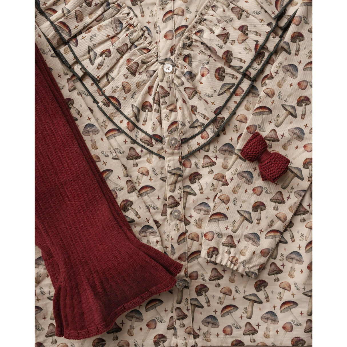 Hanevild Rainy Mushroom Shirt