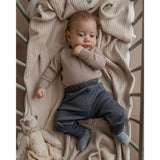 Hanevild Cream Oatmeal Martin Romper, Merinowool