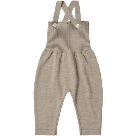 FUB Oat Melange Baby High Waist Overalls