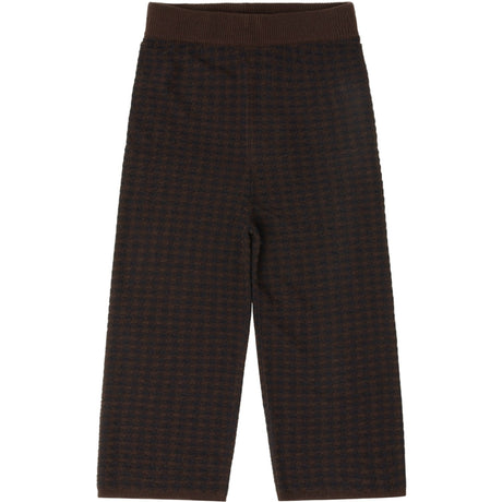 FUB Mocca/Dark Navy Checked Pants