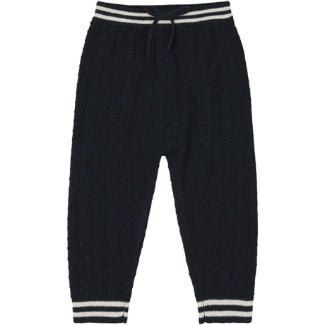 FUB Dark Navy Baby ZigZag Pants