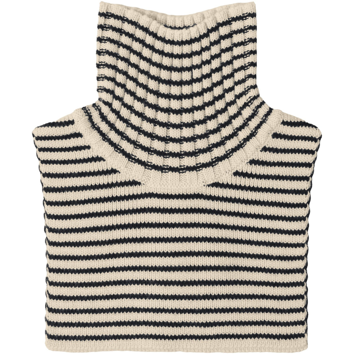 FUB Ecru/Dark Navy Neckwarmer